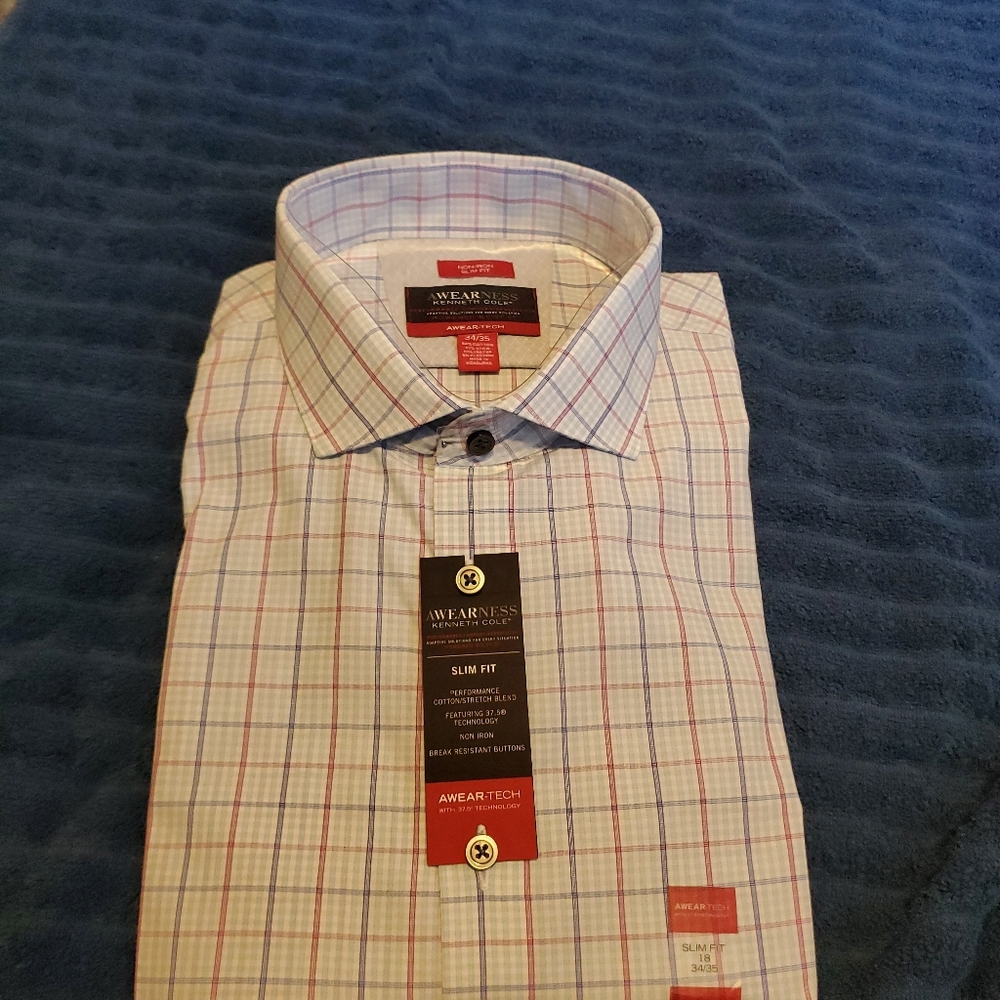 Kenneth Cole Awearness Slim Fit 18 34/35
